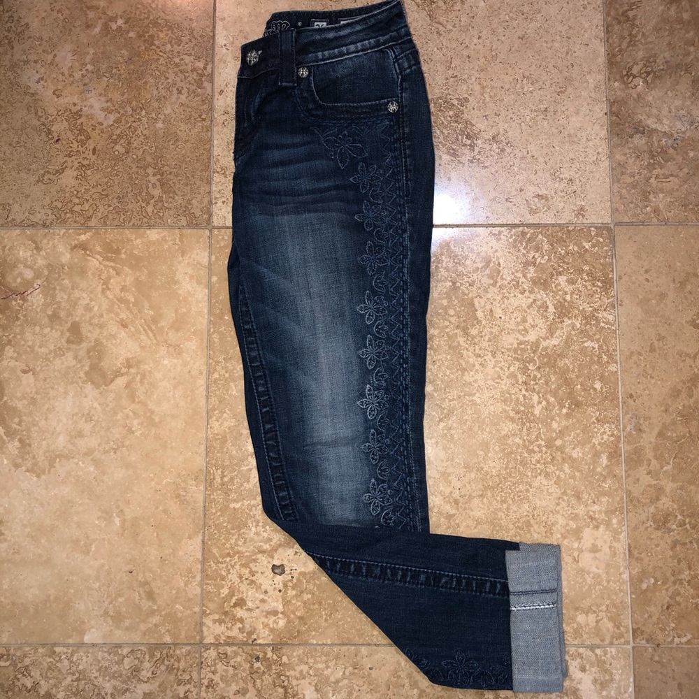 Miss me cuffed skinny jean